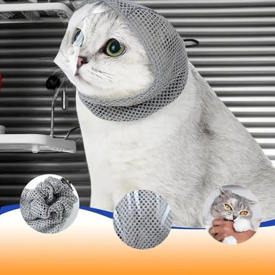 Ademende Anti-bijt Muzzles voor Katten Kitten Anti-bijt Hoofddeksels Kat Bad Verzorgingsbenodigdheden Huisdierbenodigdheden