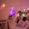 1PC1.5M10 LED battery box heart-shaped clip light string,excluding battery,used for party,bedroom,dormitory,wedding decoration