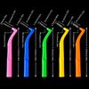 5pcs Interdental Brush For Dental Orthodontics Clean Between Teeth Cleaning Tools Soft Mini Brush With Dust Cover