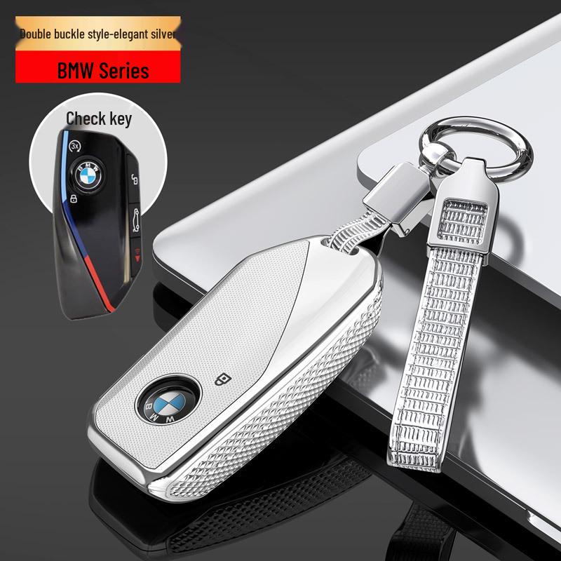 BMW Key Case: Compatible with X1, New 5 Series, 7 Series, X2, X5/X6/X7, i7/i5, ix1