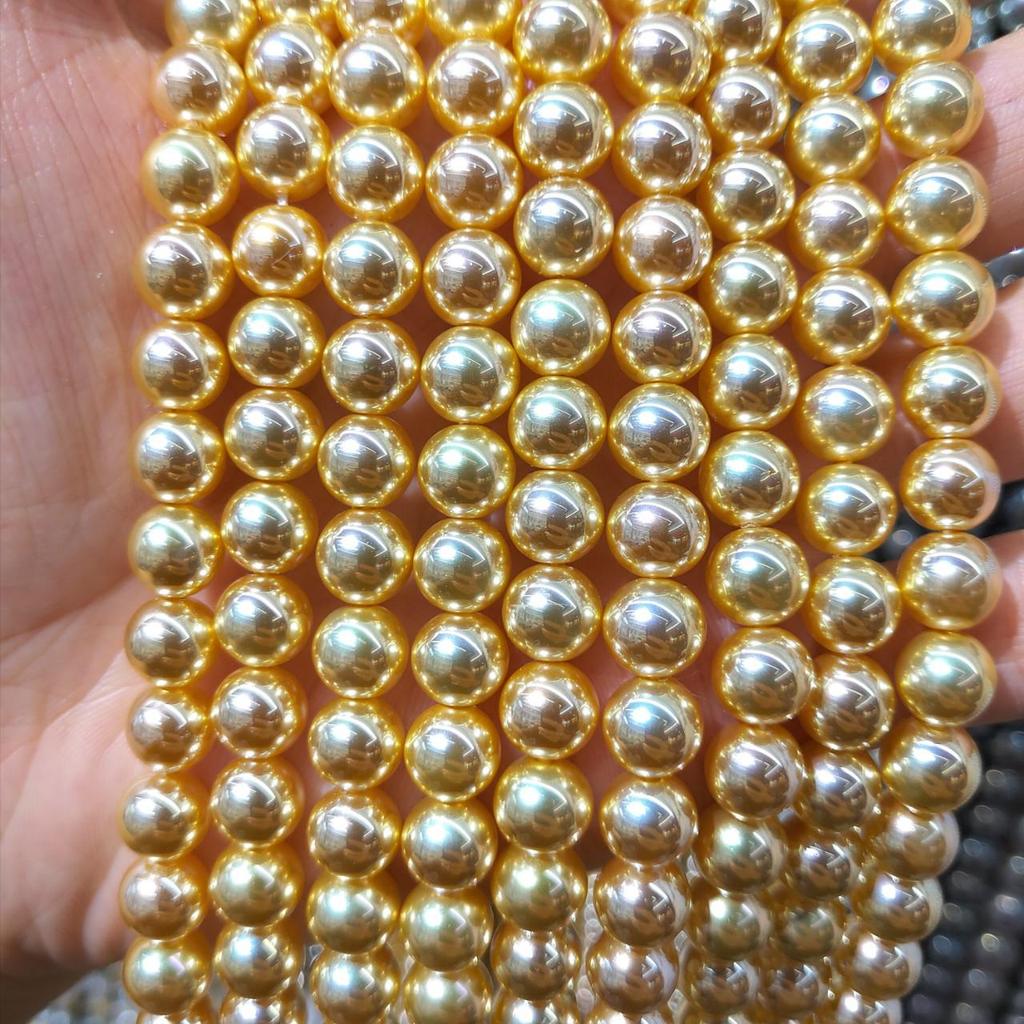 Aurora Mirror Light Bulb - AKoy Tennyo Grade Iridescent Mabe Pearl Dazzling