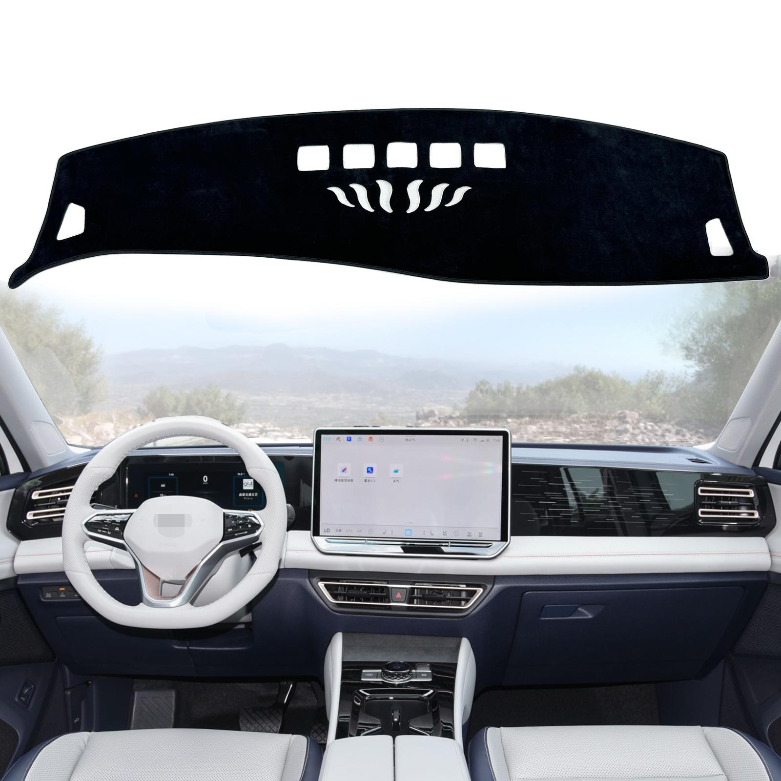 

Dashboard Cover Pad for VW Tiguan tayron 2025 2025 Dashmat Dash Mat Car Interior Accessories Sunshade Protective Carpet