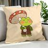 cute cute frog Cushion Cover Cushion Cover Set Pcs x x x Pillowcase Decorative Sofa Home Decor