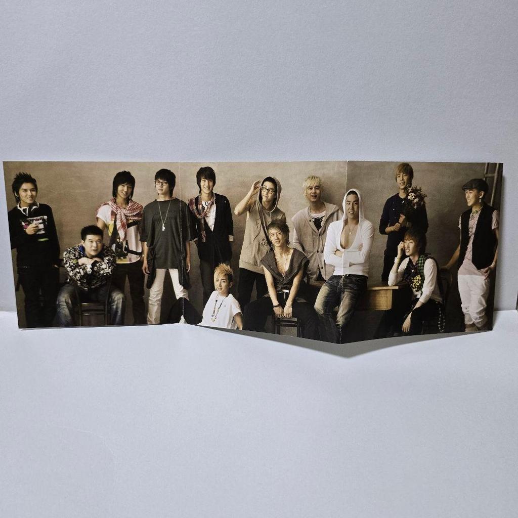 [USED] SUPER JUNIOR Marry U First Press Limited Edition CD+DVD with Jacket Card