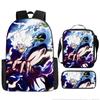 One Piece Luffy One Piece Schultasche Sauron Rucksack Schüler Nautischer König Rucksack Umhängetasche Federmäppchen Set