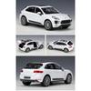 Welly 1/24 Porsche Macan Turbo SUV Alloy Car Model Diecasts Metal Toys Vehicles High Simulation Collection Series Childrens Gift