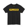 FLUKE Logo Tee | Black Shirt and Kids Tshirt with Yellow Box Logo