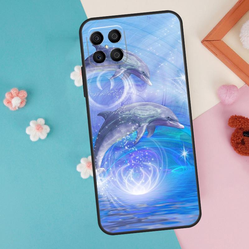Ocean Dolphin Case For Honor Magic 7 5 6 Lite Pro Honor X8b X9b X9a X8a X8 X9 X9c 50 70 90 200 Lite Cover