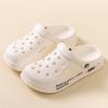Жіночі літні туфлі з отворами, нові милі сандалі на платформі, нековзні пляжні тапочки для медсестер