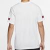 Jordan SS20 Paris Saint-Germain Logo Tee Men Tops White BQ8385-100