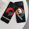 Halloween The Curse Of Michael Myers Horror Movie Case for Samsung Galaxy Z Flip 6 Flip 5 4 3 5G Black Cell Phone Cover Samsu