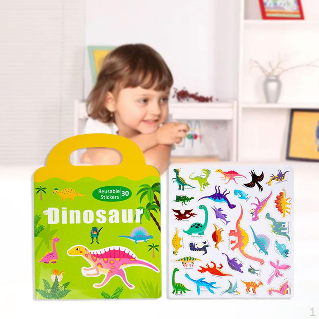 5 Themes Sticker Book Birthday Gifts Educational Toys Cognition Toy Fine Multicolored Home Party