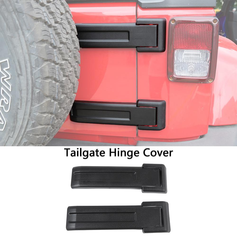 

Tailgate Exhaust Vent Panel Hinge Cover Tail Light Lower Trim Keyhole Cap for Jeep Wrangler JK 2007-2017 Exterior Accessories