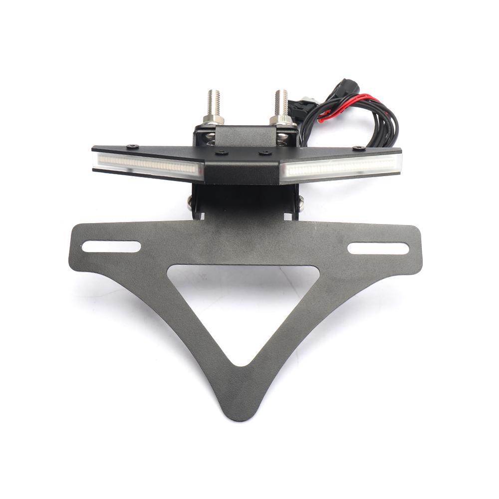 License Plate Holder For KAWASAKI Z 900 Z900 z 900 2025 Motorcycle Tail Frame Bracket LED Number Light Fender Eliminator