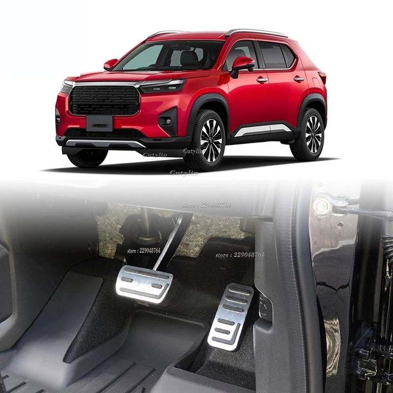 For HONDA WR-V WRV DG5 Series 2024 2025 Aluminum Alloy Foot Pedals Cover Accelerator Gas Fuel Brake Rest Pads car Accessories Cu