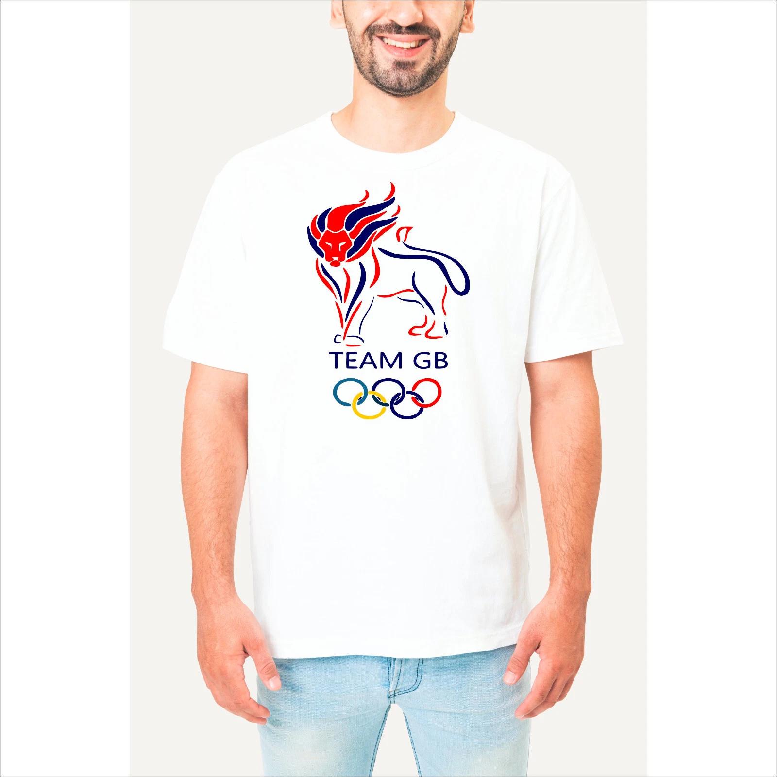 Great Britain Adult Kids T-Shirt Olympics Team GB Union Jack Tee 2024 TEE TOP S