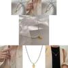 Trendy Gold Oval Love Letter Pendant Necklace For Women Perfect For Casual And Formal Wear
