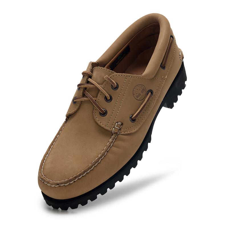 Timberland Authentics Series Comfortable Versatile Durable Grip Low-Top Hiking Shoes Men Hiking Shoes Brown A2PDQEN3