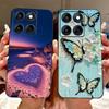 Etui do Motorola Edge 60 Pro Luksusowe Pokrowiec Malowany Motylem Miękki Pokrowiec TPU na Telefon Dla Motorola Edge 60 Fusion Egde60 Pro 60S Torby