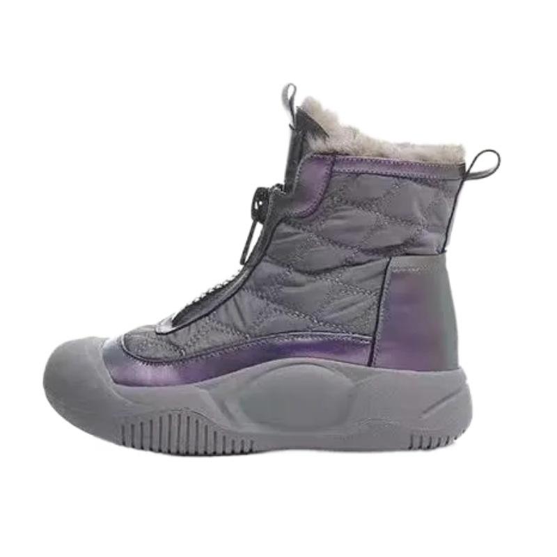 The popularity has increased, and thick-soled snow boots for women are new in the winter of 2025. Fleece, thickened warm high-top boots, children's co