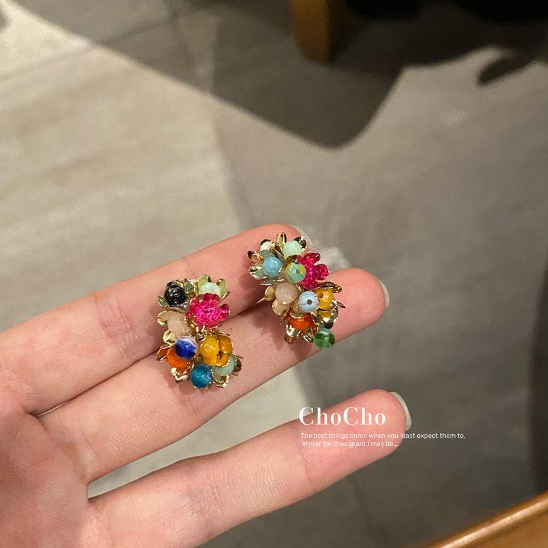 

Vintage Niche Design Beads 925 silver needle