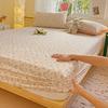 2025 New Ultra-soft Washed Cotton Printed Single-bed Hat Skin-friendly and Fresh Bedspread Come with Elastic Mattress Covers