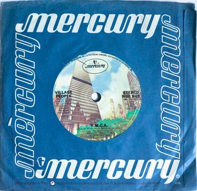 7inch Record VILLAGE PEOPLE - Y.M.C.A. NBE945 Mercury 1978 UK Soul/Funk Used