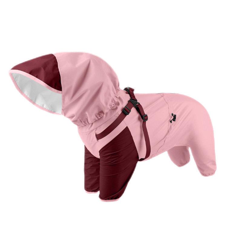 Windproof & Waterproof Dog Raincoat: Four-Legged Storm Suit for Medium & Small Dogs