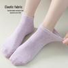 Women's Summer Cotton Candy Color Low-Cut Antibacterial Socks