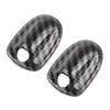 Für MINI Cooper F54 F55 F56 F57 F60 2 STÜCK/SET Auto Scheibenwischer Wasser Sprühdüse Abdeckung Aufkleber Auto Außen Dekorationszubehör