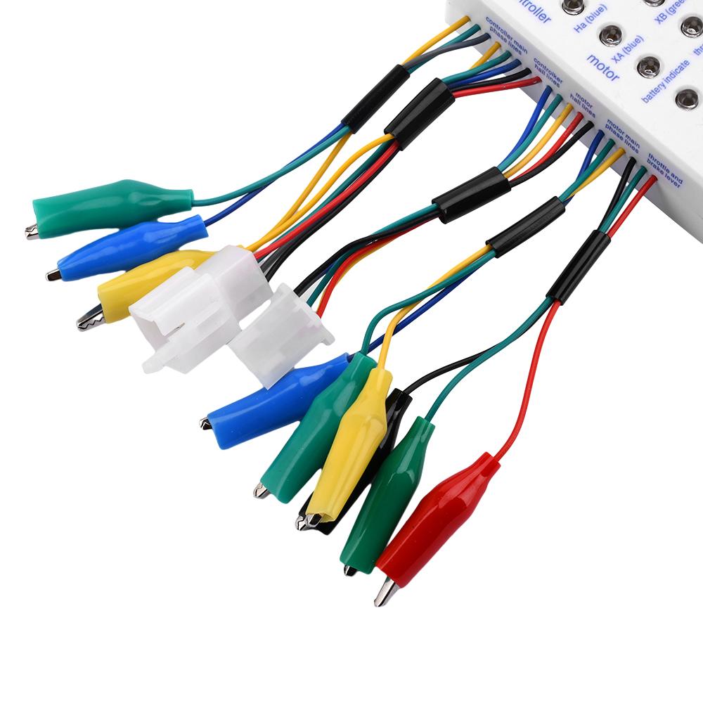 Urządzenie do naprawy pojazdów elektrycznych Tester kontrolera pojazdu elektrycznego Test baterii Konserwacja Wykrywanie dla testera rowerów elektrycznych 24V 36V 48V 60V 72V