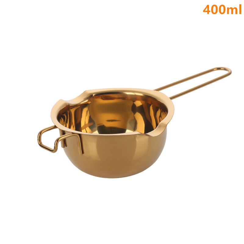 Stainless Steel Candle Wax Melting Boiler Pot With Heat Resistant Handle For Melting Chocolate Candy And Candle Making Supplies