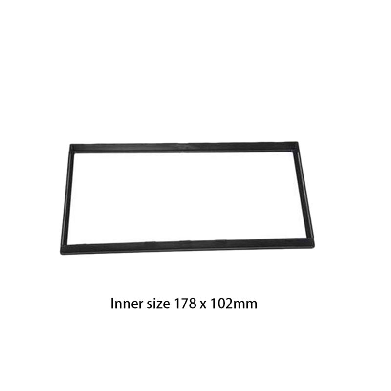 Precise 2X For Honda Civic 2006-2011 Stereo Radio Double 2 DIN Dash Kit Fascia Dash Panel Trim-RHD