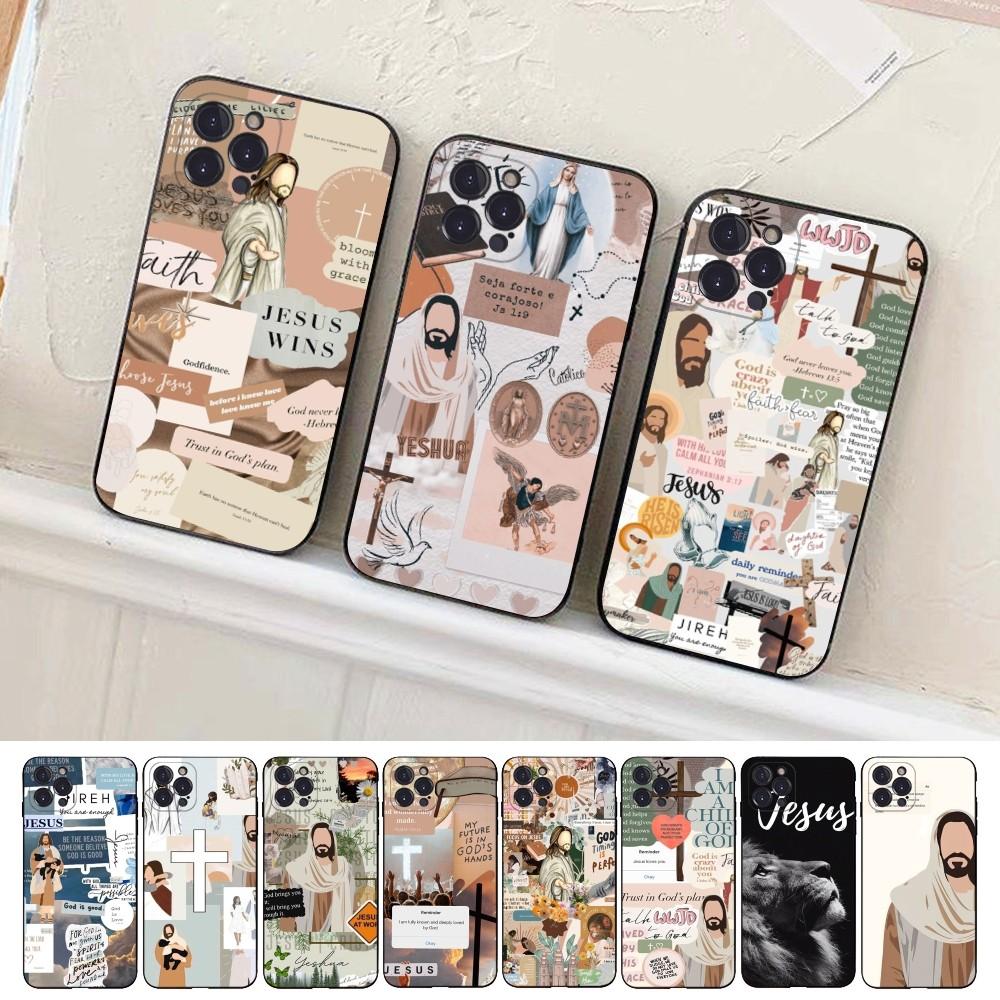 Faith Christian Religious Jesus Phone Case For IPhone 18 15 14 11 12 13 Mini Pro XS Max Cover 6 7 8 Plus X XR SE 2020 Funda Shell