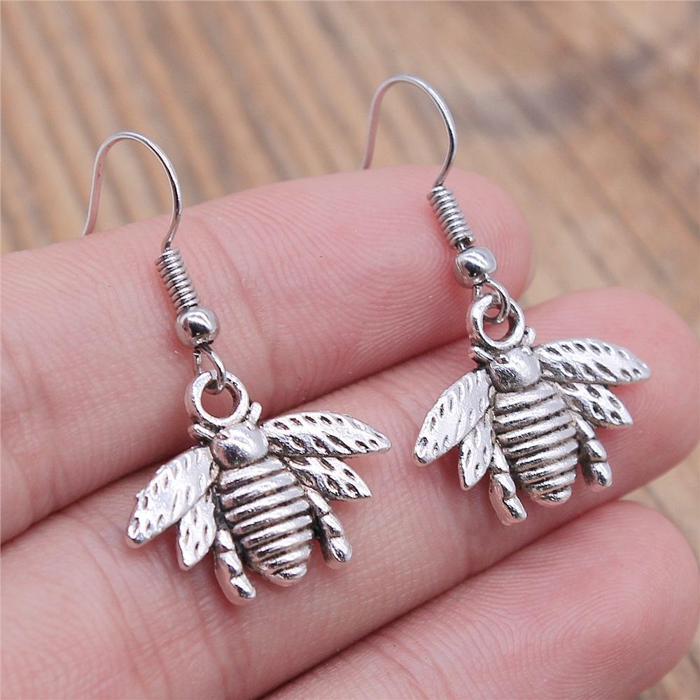 27 Styles Honey Bee Honeycomb Earrings Fashion Temperament Versatile Small Earrings Elegant Ladies Jewelry