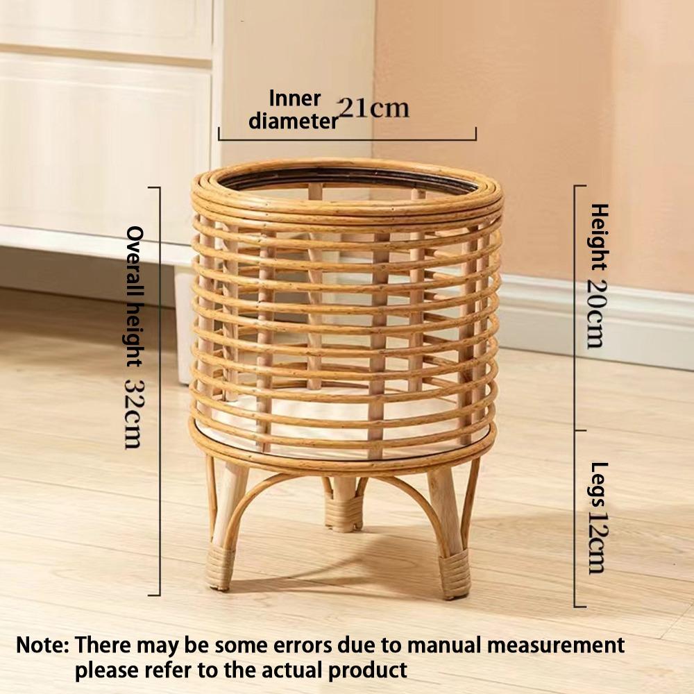 With Legs Flower Stand Plaited Flower Pot Shelf High Value Flower Basket
