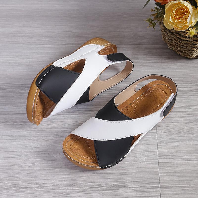 Keilsandalen für Damen Sommer Bequem Rutschfest Strandschuhe Outdoor Sandalen Damen Laufschuhe Strand Weiblich Damen Schuhe