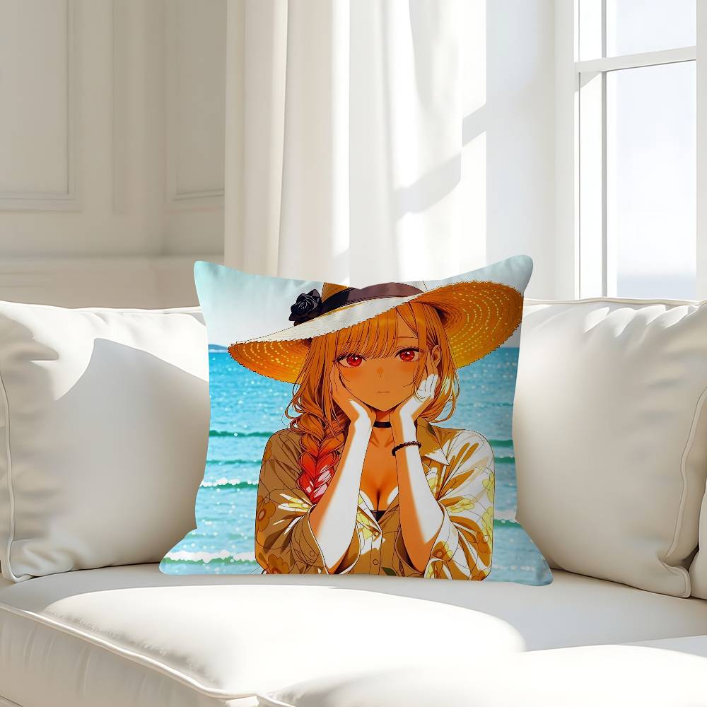 Marin Kitagawa Cushion Cover Decorative Pillow Sofa Home Decor Case Pillow Cases