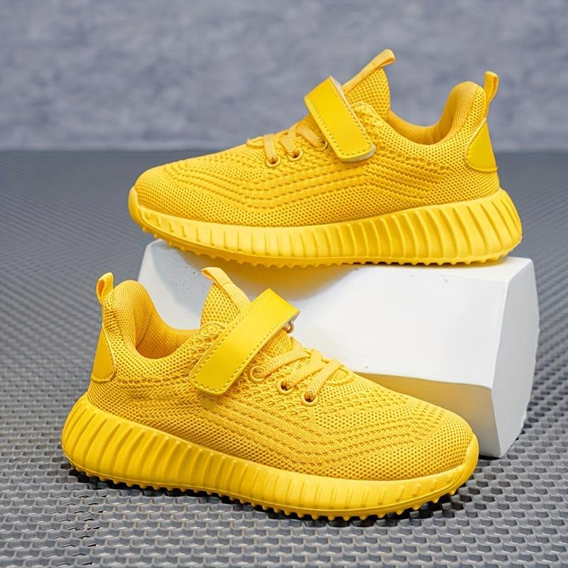 Children's Sneakers Spring and Summer Mesh Breathable Boys Shoes Elementary School Students Velcro Small White Shoes Children's Shoes Female
