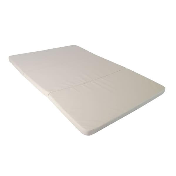 gymnastic mat Gamma 150x100x10 trzyczęściowy - gray