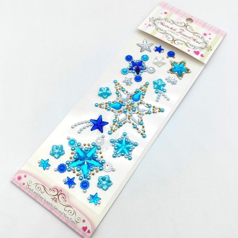 Gem Sticker Jewels for Crafts,Selfs Adhesive Rhinestones Jewel Stick On Gem Acrylic Heart Star Butterfly Sticker