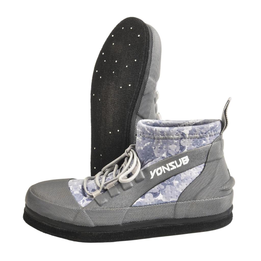 Wading Fishing Fishing Felt Shoelace Water Shoelace Mountain Rocky Camouflage YZ033 Japanese Shoe Size [MORGEN SKY] Shoes, Boots, Spikes, Included,