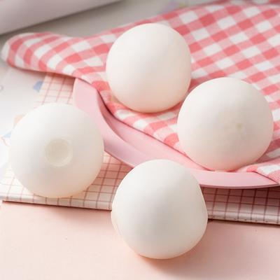 Snowball Stress Relief Toy Decompression White Ball Squeeze Toy Soft Stretchy Stress Ball Sensory Pinch Fidget Toy Party Favors