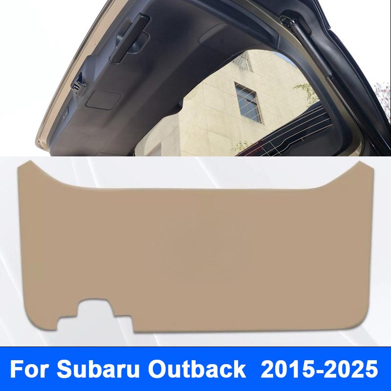 Car Trunk Mat For Subaru Forester XV Outback Crosstrek 2025 Leather Boot Liner Full Coverage Anti-Scratch Interior Accessories