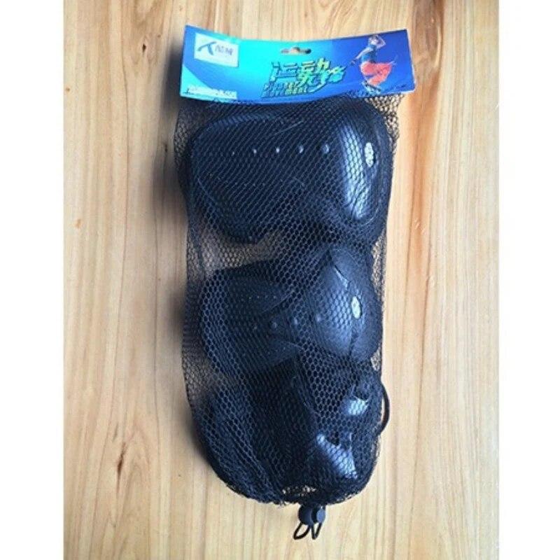 1Set Wrist Support Protection Electric Scooter Riding Biking Skating Knee Pads & Elbow Pads Set 6 In 1,for Adults Sports Safety