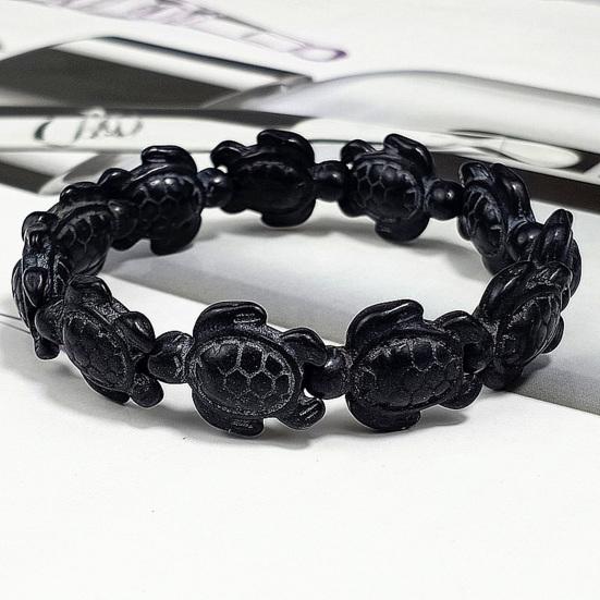 Živý tvar zvířete Unisex náramek Dárek Umělé tyrkysové mořské želvy Havajský náramek Šetrný k životnímu prostředí