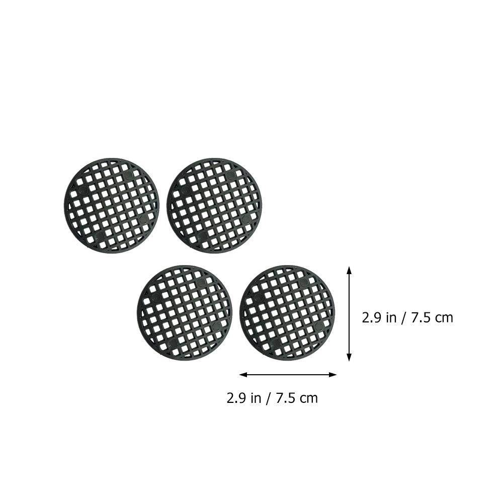 1Set Pot Mesh Pads Plastic Flowerpot Hole Grid Mats Improve Root Airflow Prevent Soil Loss Reusable Eco Friendly