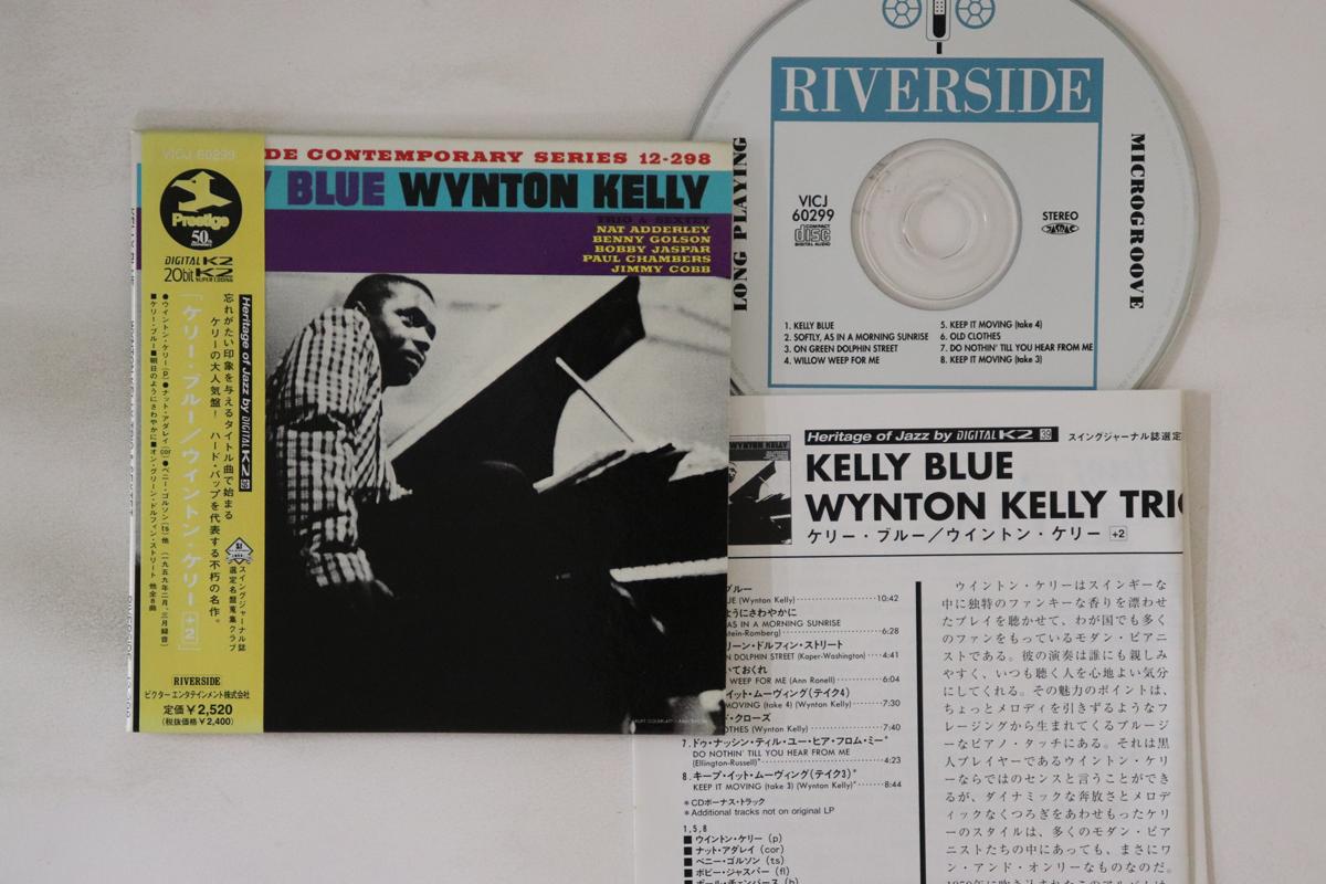 

CD WYNTON KELLY - Kelly Blue VICJ60299 Riverside Recor 1999 Японія Обі Джаз Вживаний