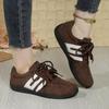 Women's Red Casual Sports Board Shoes, Gump-Style Height-Increasing Retro Training Footwear, Versatile Comfortable Trendy Style.