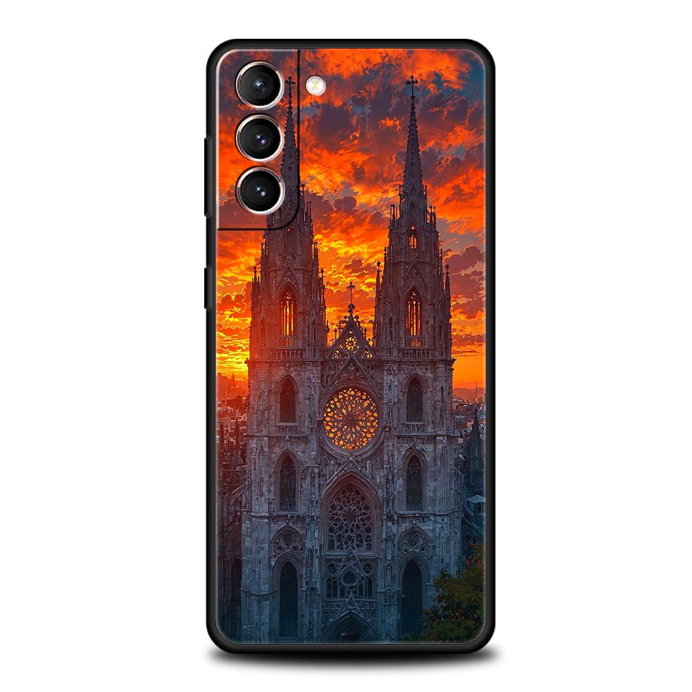 

Artistic Patterns Phone Case for Samsung Galaxy S25 S24 S23 S22 S20 S21 FE Ultra S10 S10E Plus S25 Edge 5G Soft TPU Cover Fundas Samsung S25